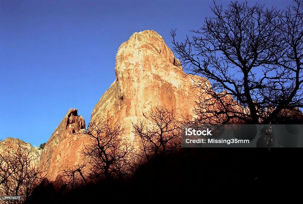 Brilhante Red Rocks - Foto de stock de Afloramento royalty-free