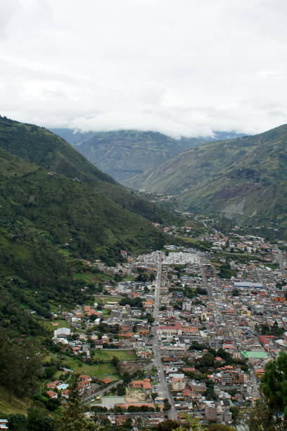 istock Overhead view of Banos, Ecuador 949770074