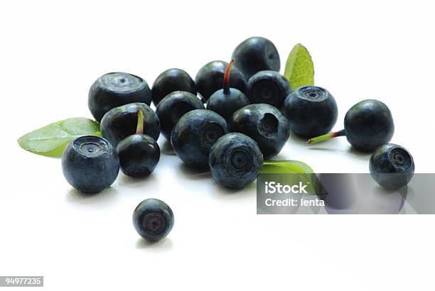 Bilberries Stock Photo - Download Image Now - Berry Fruit, Bilberry - Fruit, Blue