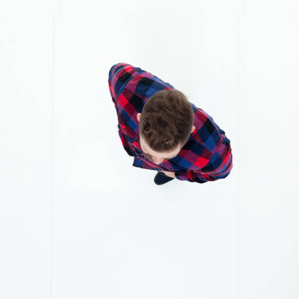 istock Directly above view of man 949774380