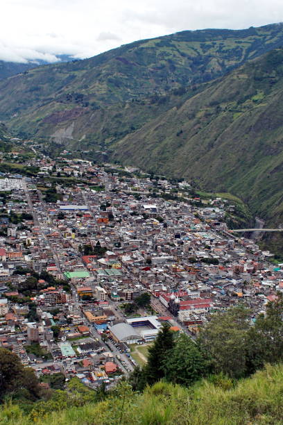 istock Overhead view of Banos, Ecuador 949775138