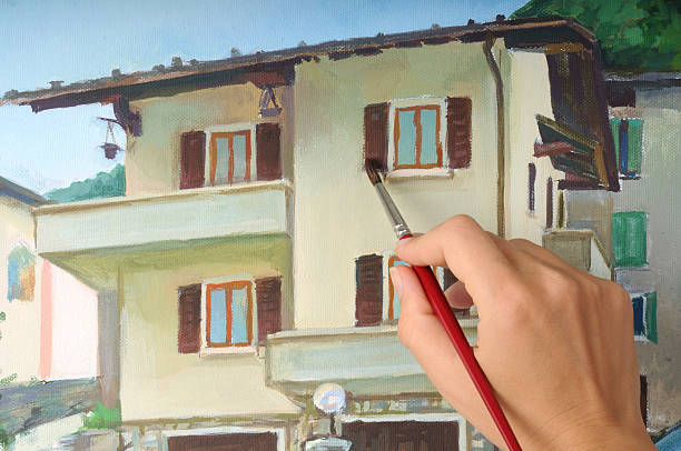 istock painting of house 94978785