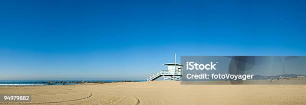 Horizon Blue Beach Foto de stock y más banco de imágenes de Condado de Los Ángeles - Condado de Los Ángeles, Los Ángeles, California