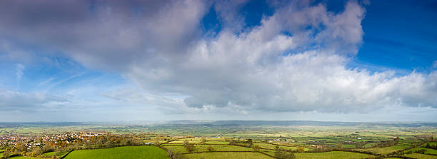istock Big sky over town and country 94980204