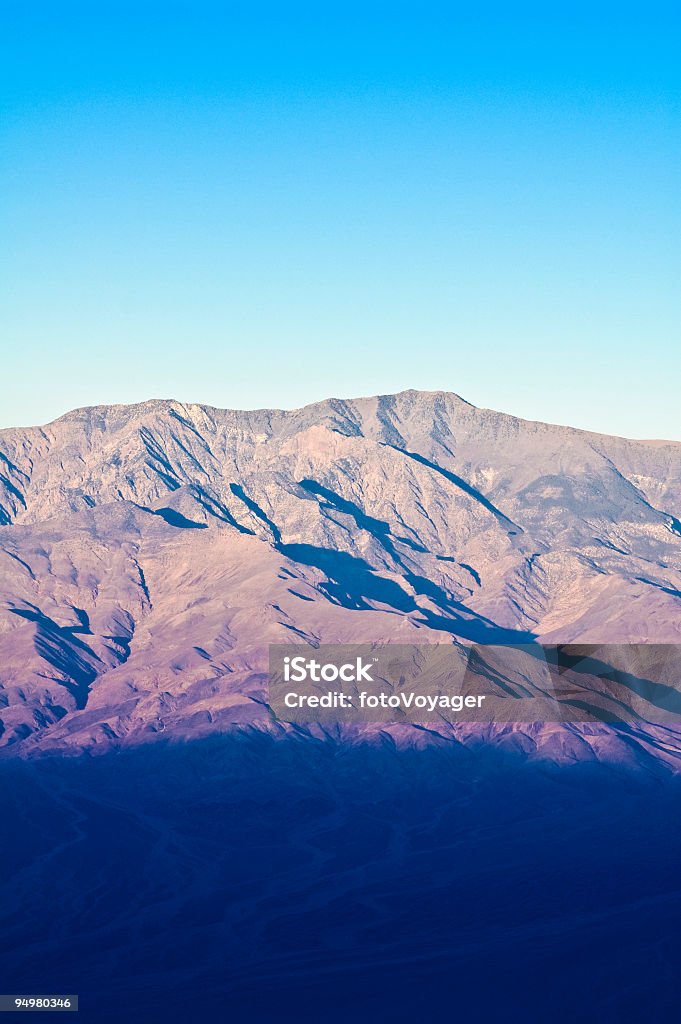 Dawn, Telescope Peak, Death Valley NP  Amargosa Mountains Stock Photo