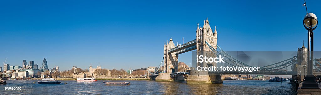 Grattacieli di panorama di Londra - Foto stock royalty-free di Londra