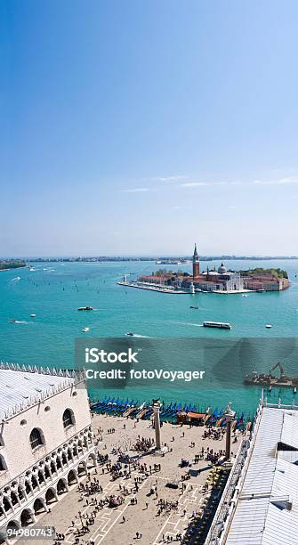 Palazzo Del Doge Laguna Di Venezia - Fotografie stock e altre immagini di Affollato - Affollato, Ambientazione esterna, Arcata