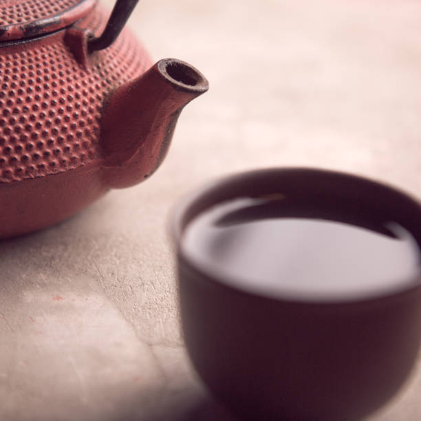 istock traditional asian iron teapot 949811784