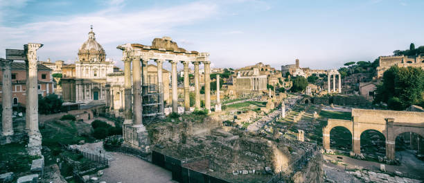 istock Roman Forum in Rome , Italy 949811900