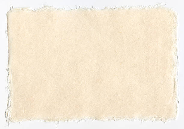 istock Japanese paper with frayed edges isolated 94981482