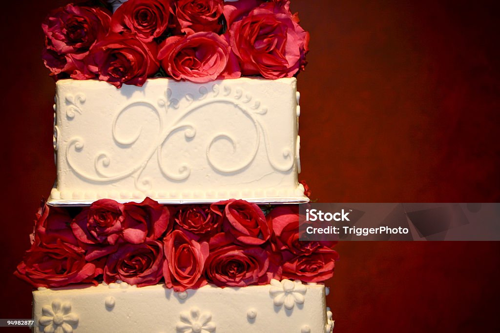 Bolo de Casamento - Royalty-free Bolo - Sobremesa Foto de stock