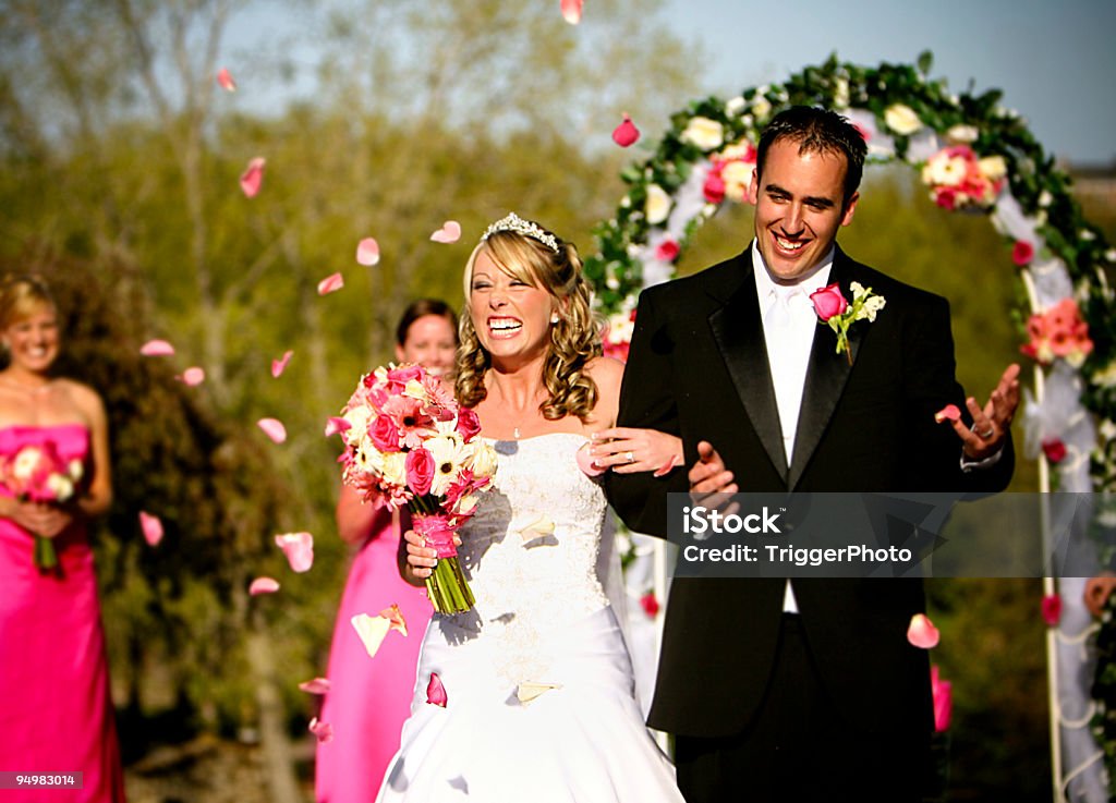 Rosa de casamento, retratos - Foto de stock de Casamento royalty-free