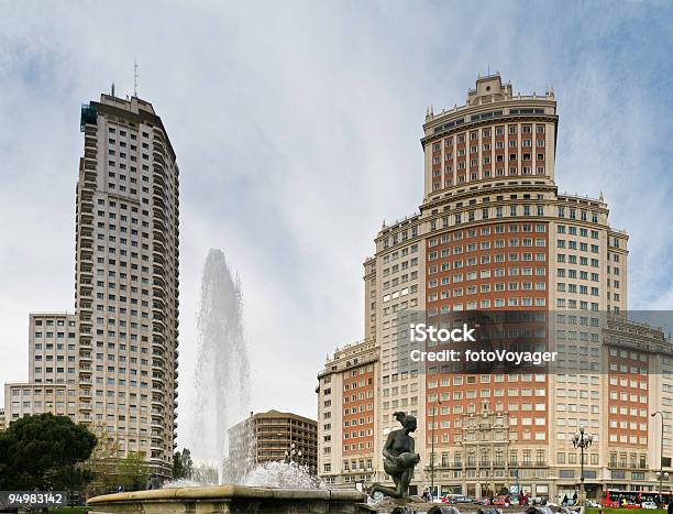 Edificio España Madrid Foto de stock y más banco de imágenes de Aire libre - Aire libre, Arquitectura, Arquitectura exterior