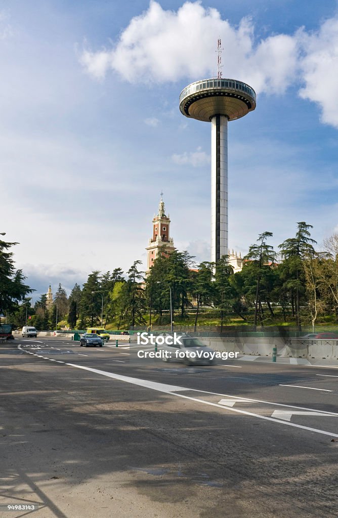 Moncloa Lighthouse Madrid  Faro de Moncloa Stock Photo