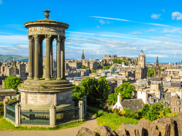 istock Monuments on the Calton Hill, Edinburgh, Scotland, UK 949835454