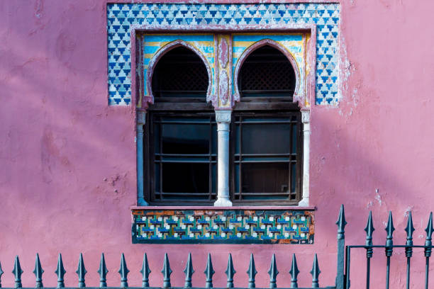 Typical decoration of whitewashed and flowered Andalusian walls