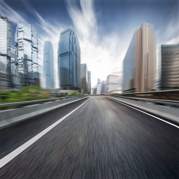 istock Urban traffic in Hongkong 949854450