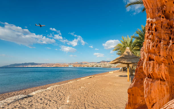 istock Summer serene day on central public beach of Eilat, Israel 949859932