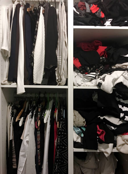 istock Wardrobe Full Of Clothes 949860344