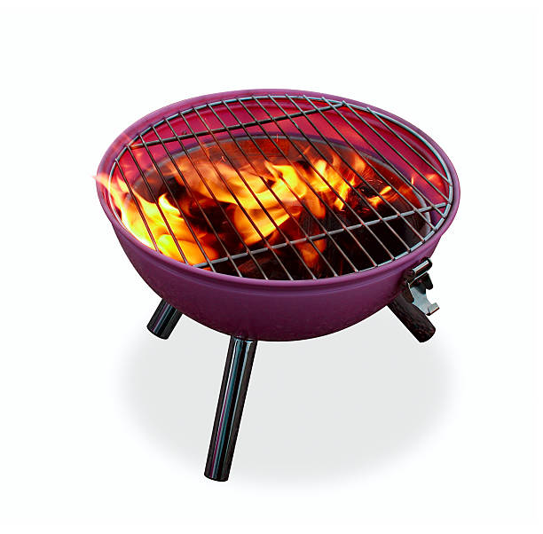 małe grill na ogień - char grilled fire coal heat zdjęcia i obrazy z banku zdjęć