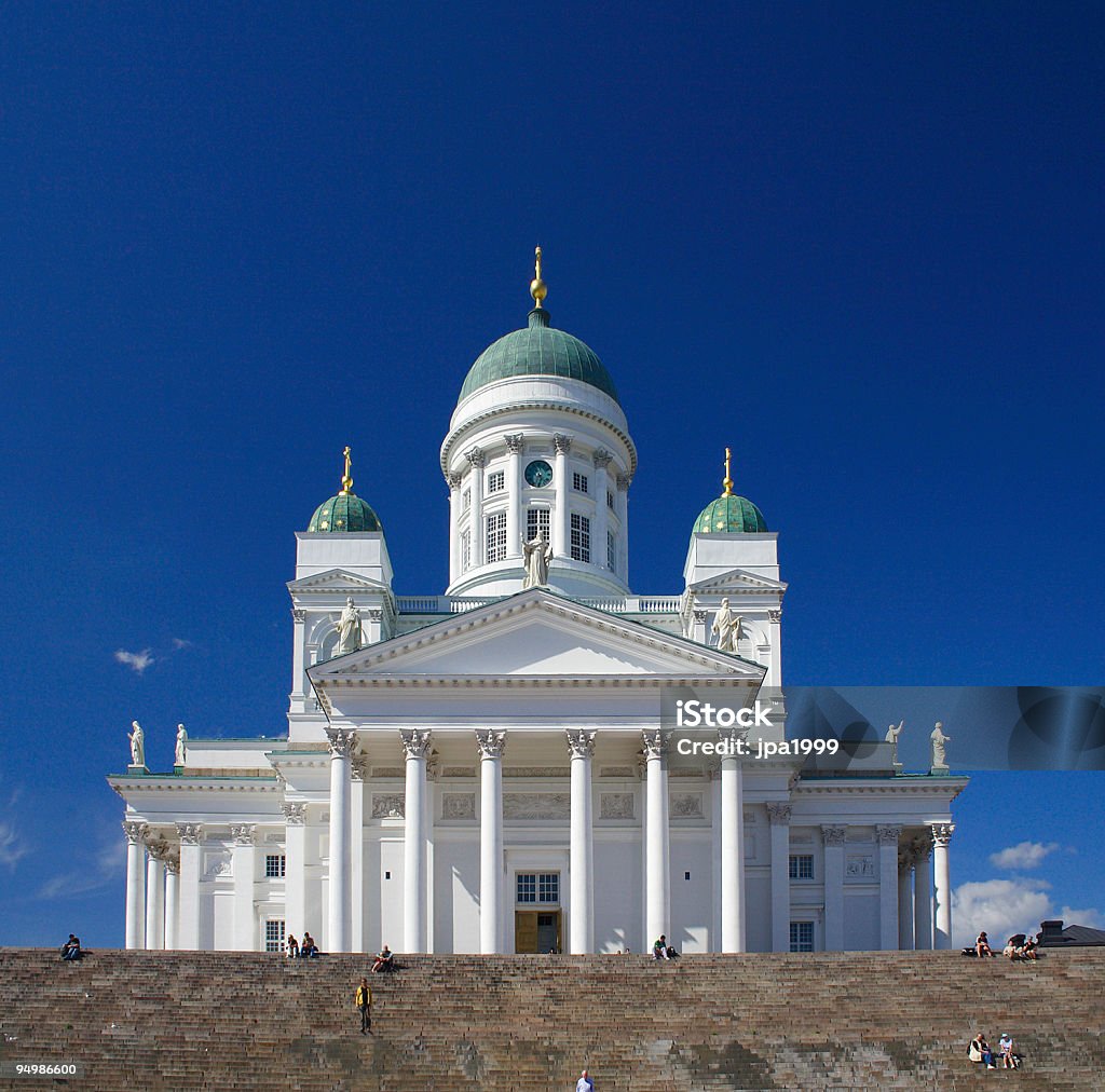 Helsinki cathedral  Architectural Dome Stock Photo