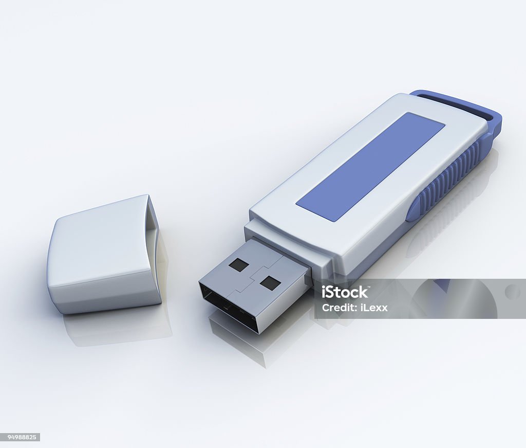 Cartão flash USB - Royalty-free Acessibilidade Foto de stock