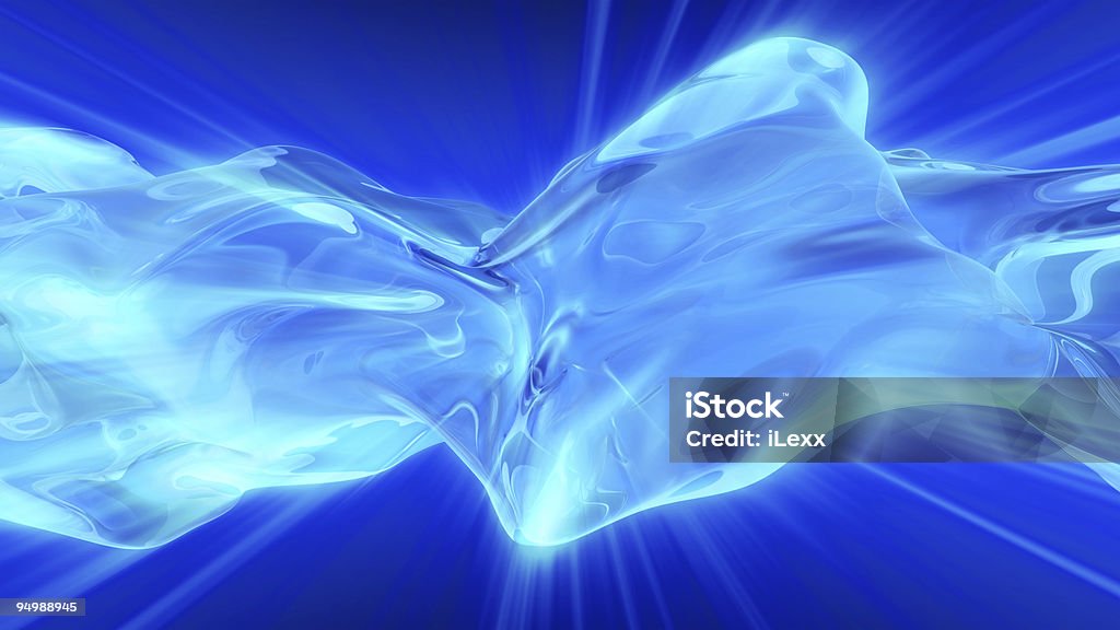 Líquido plasma ou o débito de água - Royalty-free Abstrato Foto de stock