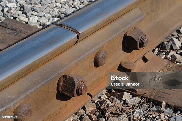 Viaférreadetalhe - Fotografias de stock e mais imagens de Aço - Aço, Comboio, Crocodilo Elétrico