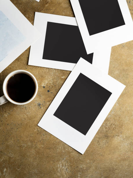 istock Photograph, Photography, Frame, Concepts,Coffee,Instant Camera, Instant Print Transfer,Backgrounds, 949895588