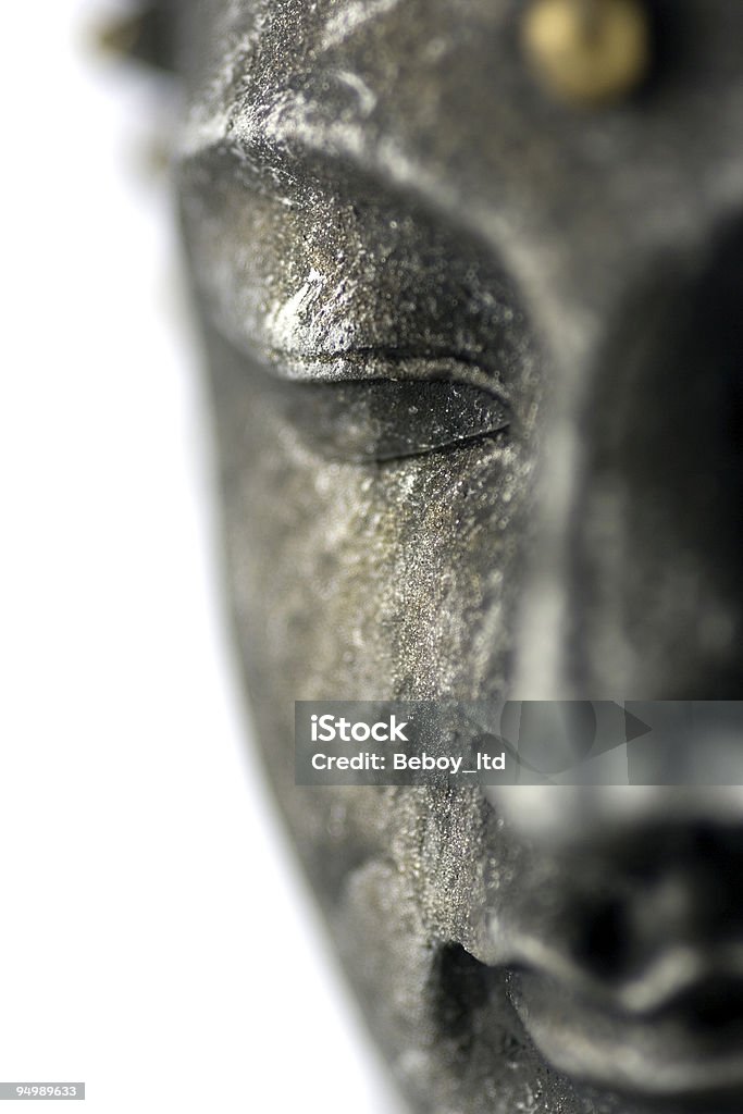 Rosto de Buda - Foto de stock de Bronze - Descrição de Cor royalty-free