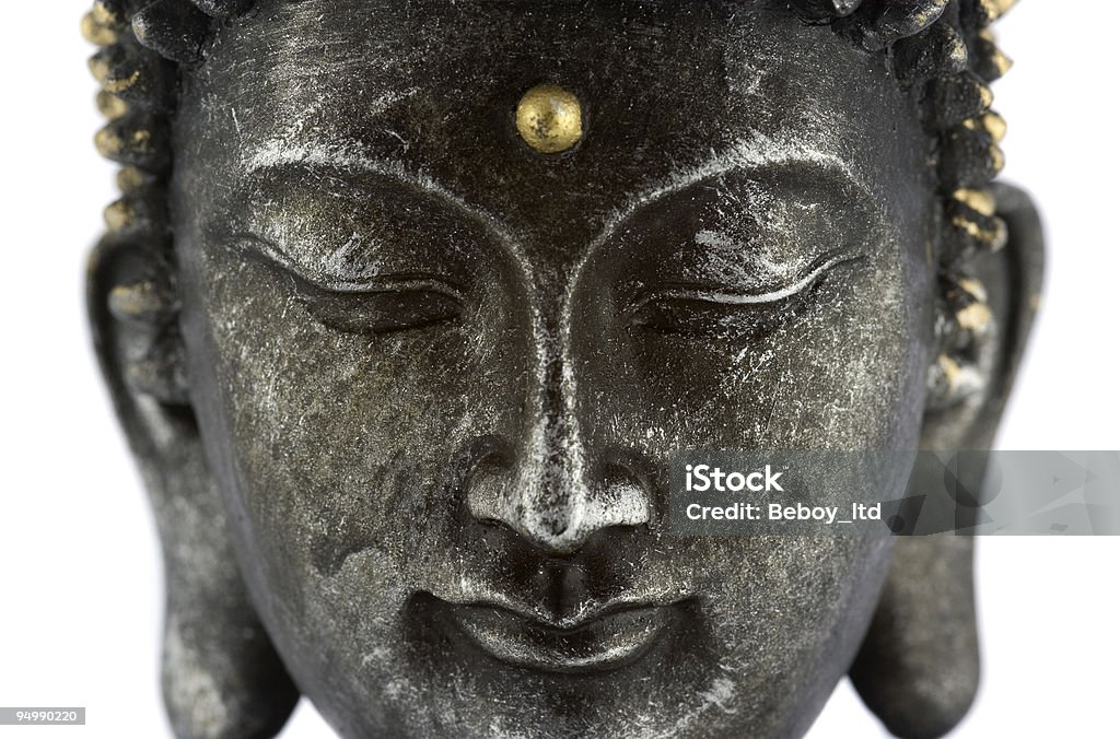 Buddha's face  Asia Stock Photo