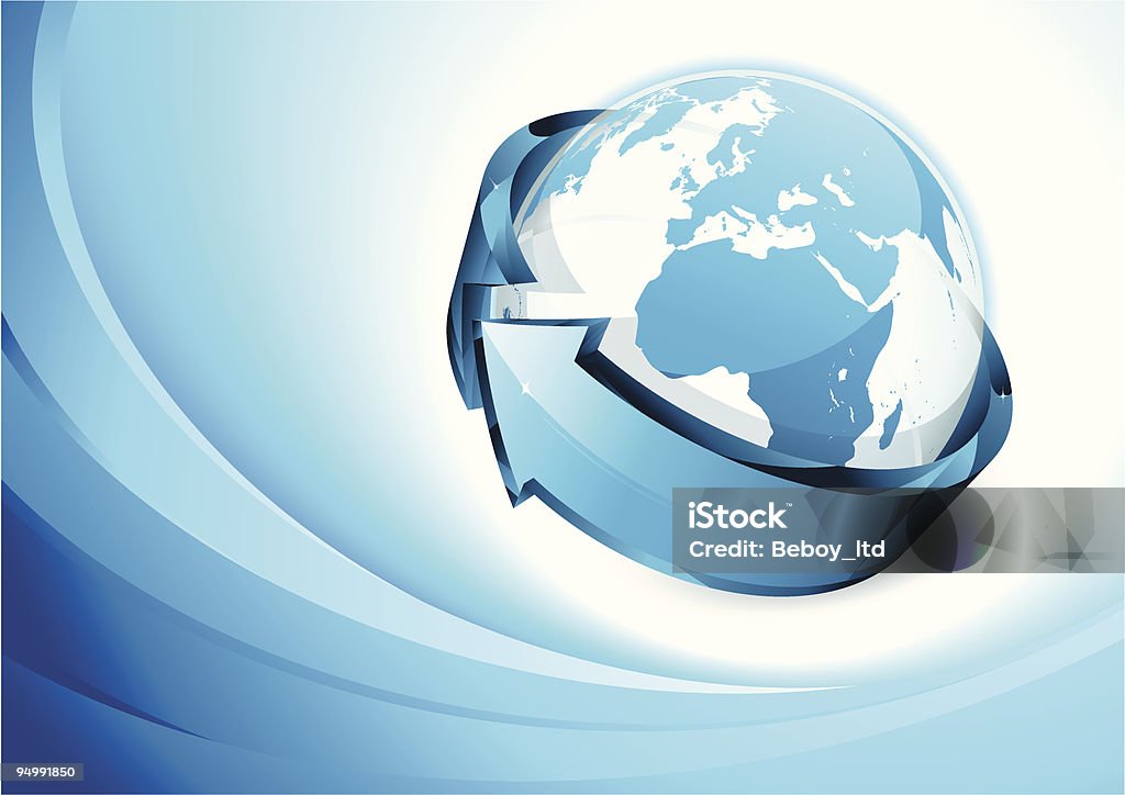 Earth concept  Abstract stock vector