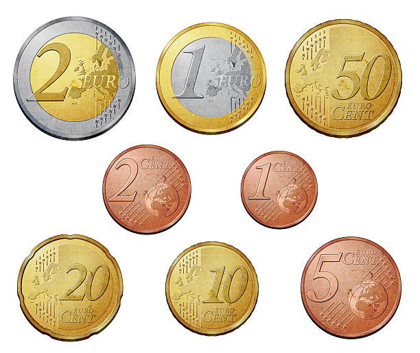 istock Collection of a complete Euro coins set 94992259