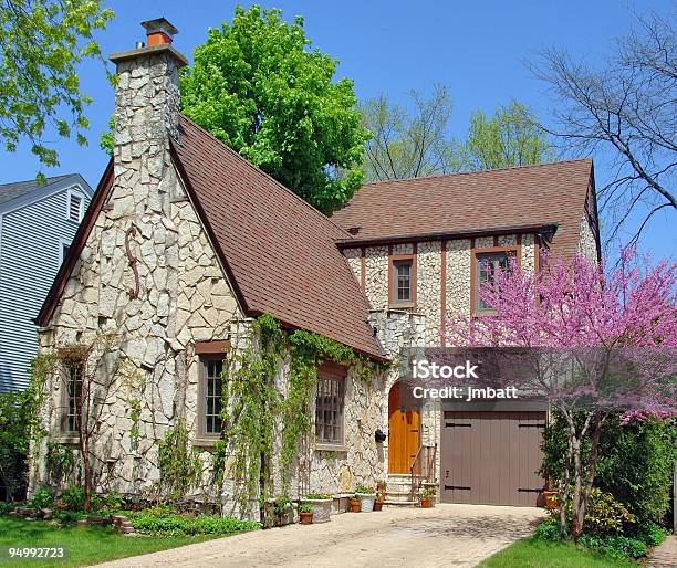 Stone House Stock Photo - Download Image Now - Tudor Style, Residential Building, Cottage