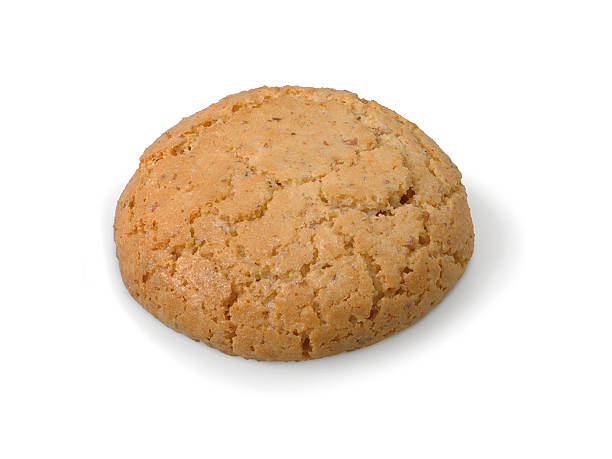 istock Typical italian biscuit, amaretto, made with almost paste, white background 94993327