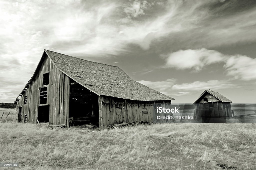 Oregon ghost town  Great Depression Stock Photo