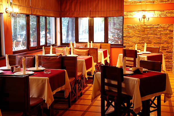 istock Interior of the restaurant 94995388