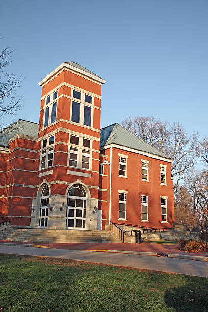 istock Building on a college campus in Indiana vertical 94995827