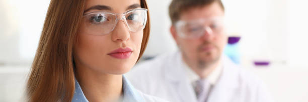 istock Smiling beautiful technician woman portrait 949960194