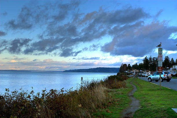 Morning at Edmonds  edmonds stock pictures, royalty-free photos & images
