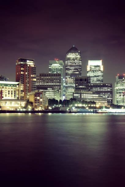 istock London Canary Wharf at night 949968256