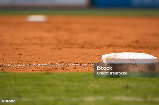 Baseball Field At A Major League Baseball Game Stock Photo - Download Image Now - Baseball - Ball, Baseball - Sport, Baseball Diamond