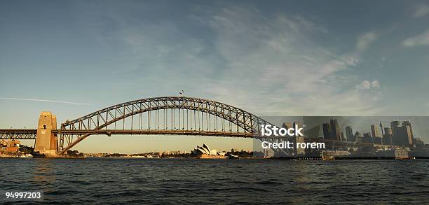 Harbour Bridge Stockfoto und mehr Bilder von Abenddämmerung - Abenddämmerung, Anlegestelle, Australien