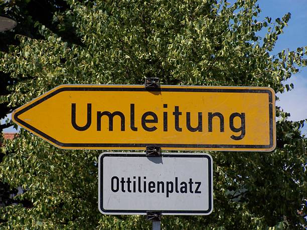 istock German Street Sign 94997324