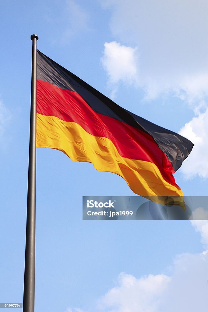 German flag  German Flag Stock Photo