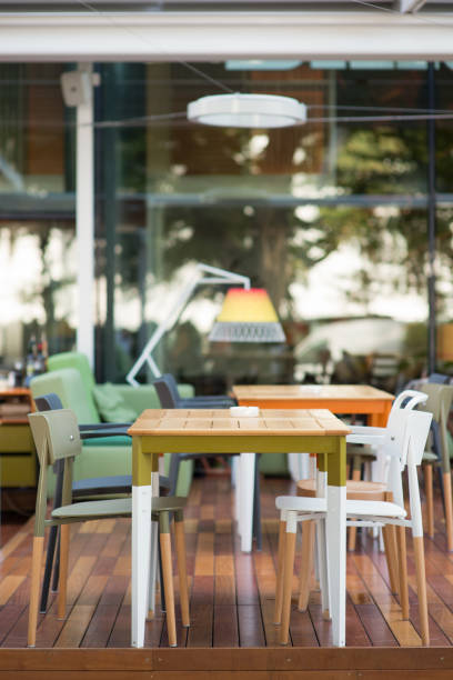 istock Modern restaurant terrace in the summer 949989072