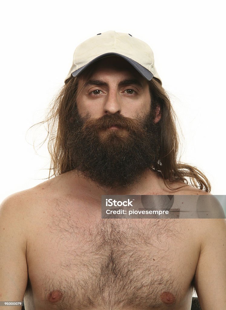 Ritratto di uomo - Foto stock royalty-free di Capelli