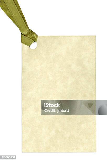 Leere Geschenkkarte Isoliert Auf Weißem Hintergrund Stockfoto und mehr Bilder von Brief - Dokument