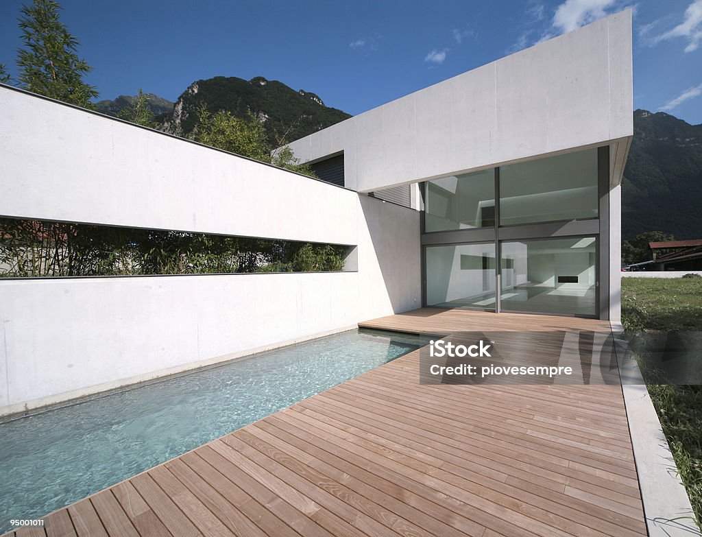 modern house  House Stock Photo