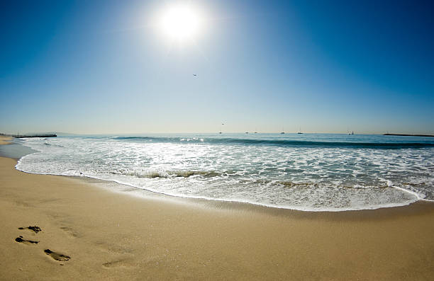 Beach, Sand and Sun stock photo